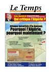 Le Tempsd d'Algérie Edition du Samedi 19 Janvier 2013 