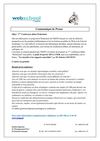 Communiqué de presse (cliquer sur l'image pour agrandir)