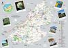 Carte touristique du Bocage Normand - Normandie - Calvados