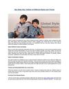 Buy Baby Boy Clothes of Different Styles and Trends