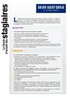 Charte d’acceuil des stagiaires