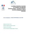 Dossier pédagogique : voyage symphonique au Cap vert