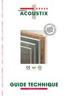 Guide technique Acoustix janvier 2013