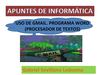 COMPETENCIA DIGITAL. GMAIL Y MICROSOFT WORD