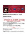 Chalking Cash From Articles – eBook from 9PLR.com