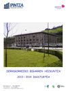 DBH1 IKASLE BERRIENTZAT 2013-2014