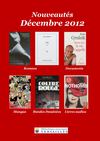 Nouveautés décembre 2012