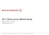 Bain China Luxury Market Study.