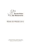 Revue de presse Savoir-Faire et Découverte 2012