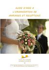 Guide d'Aide à l'Organisation de Mariages et Réceptions