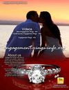 Round engagement rings 737k