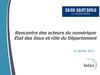 Présentation du contexte général du THD dans le Département