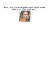  Meet Linda Elze Worldprofit Sales Person of the Year, 2010, 2011, 2012 and .....