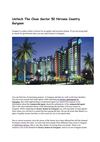 Unitech The Close Sector 50 Nirvana Country Gurgaon