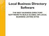 Local Business Directory Software
