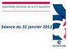 Présentation Note de conjoncture