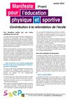 Projet de Manifeste pour l'EPS - Version 2