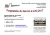 Le Programme des sorties Randoleo de Janvier à avril 2013