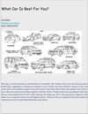 What Car Is Best For You?