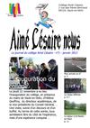 Aimé Césaire news - n°1 - janvier 2013