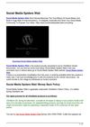 Social Media Spiders Web