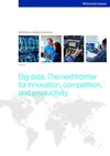 Big data: The next frontier for innovation, competition, and productivity