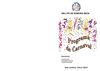 Programa da festa de Carnaval da EB1/PE da Ribeira Seca