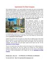 Rent Apartments Gurgaon