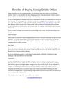 Benefits of Buying Energy Drinks Online