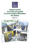 Rapport annuel service élimination des déchets 2011