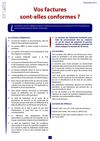 Vos factures sont-elles conformes?