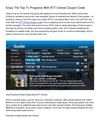 Enjoy The Top Tv Programs With ATT Uverse Coupon Code
