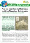 Notes de la Transnat n°8 - février 2013 - RCA