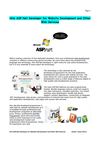 Hire ASP.Net Developer for Website Development and Other Web Services