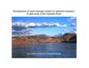 Development of reach-average models for the movement of coarse sediment in large alluvial rivers: A case study of the...