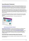 Sound Recorder Professional