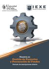 Maestría en Gestión de Proyectos y Procuración de fondos.