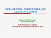 Evaluación de la Dirección en la LOMCE