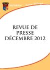 revue de presse décembre 2012