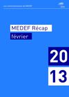 MEDEF Recap Fév 2013