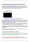 The Gps Tracking System Buyer Guide And Directory