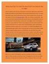Hints And Tips To Find The Best Used Cars Detroit Has To Offer