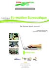 Catalogue Formation Bureautique