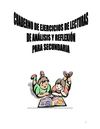 Cuaderno de ejercicios de lecturas de análisis y reflexión para secundaria
