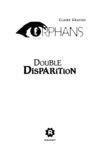 Double disparition de Claire Gratias (Orphans T1, Rageot)