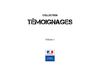 Témoignages de militaires français en missions intérieures et en opérations extérieures