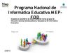Orientaciones comunidad virtual PRONIE MEP FOD