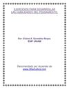 EJERCICIOS PARA DESARROLLAR EL PENSAMIENTO