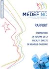 2013-02-22 Rapport - Propositions réforme fiscalité directe en NC
