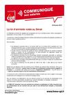 l’amnistie sociale est passée in extrémiste à 174 voix contre 171, le 27 février 2013. 